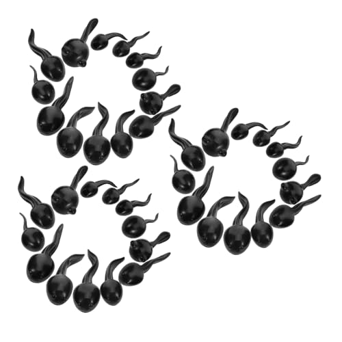 ORFOFE 39 Stück Teiliges Mini Resin Kaulquappen Realistische Kleine Tierfiguren für Mikro Bonsai Aquarium und DIY Gartenlandschaften Vielseitige Miniatur Deko für Teiche und Terrarien von ORFOFE