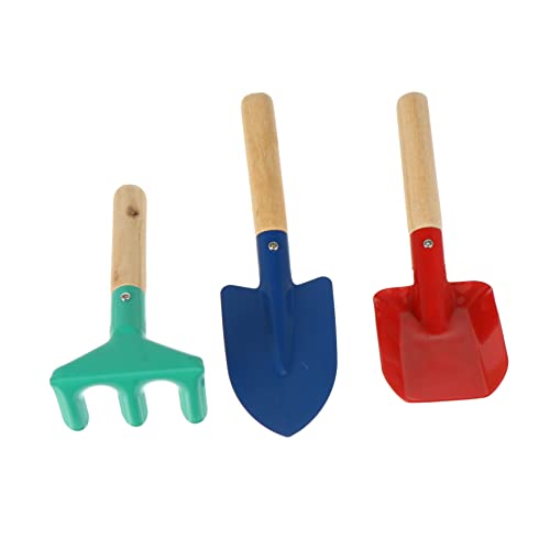 ORFOFE 3Stücke Teiliges Gartenschaufel Set mit Holzgriff Leichtes Gartenwerkzeug für Kleine Hände für Spiel und Entdeckung im Freien Sicher für Pflanzen von Blumen ORFOFE 3Stücke Teiliges Gartenschaufel Set mit Holzgriff Leichtes Gartenwerkzeug für Kleine Hände für Spiel und Entdeckung im Freien Sicher für Pflanzen von Blumen von ORFOFE