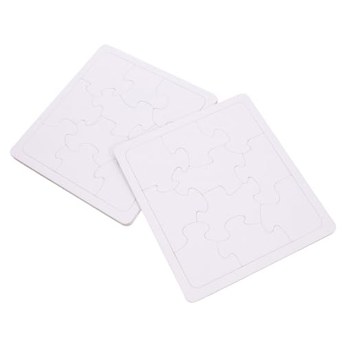 ORFOFE 4 Blätter Blanko Puzzle Quadratisch DIY Bastelspielzeug für Leere Puzzleteile zum Bemalen und Zeichnen Fördert Kreativität Konzentration und Problemlösung für ORFOFE 4 Blätter Blanko Puzzle Quadratisch DIY Bastelspielzeug für Leere Puzzleteile zum Bemalen und Zeichnen Fördert Kreativität Konzentration und Problemlösung für von ORFOFE