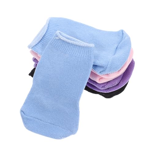 ORFOFE 4 Paare Miniatur Puppensocken Farben Niedliche Kleine Socken für Mädchen Puppen Puppenbekleidung Zubehör Spielzeit Dekoration ORFOFE 4 Paare Miniatur Puppensocken Farben Niedliche Kleine Socken für Mädchen Puppen Puppenbekleidung Zubehör Spielzeit Dekoration von ORFOFE