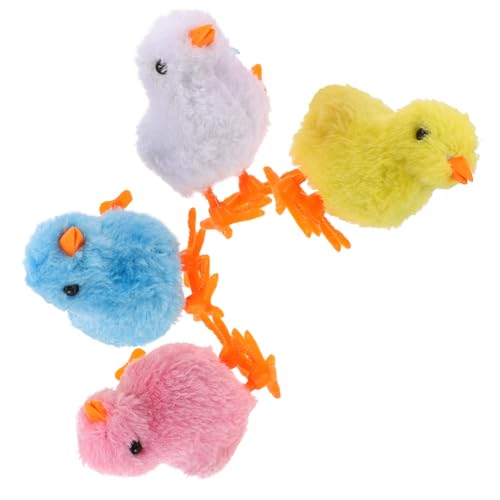 ORFOFE 4 Stück Aufziehbare Kleine Plüschküken Naturnahe Niedliche Kuscheltiere in Gelb Weiß Blau und Detailreich Verarbeitet Ostern für Sammelspaß ORFOFE 4 Stück Aufziehbare Kleine Plüschküken Naturnahe Niedliche Kuscheltiere in Gelb Weiß Blau und Detailreich Verarbeitet Ostern für Sammelspaß von ORFOFE