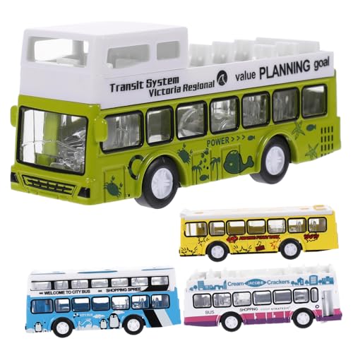 ORFOFE 4 Stück Bus Langlebige Legierung Modellfahrzeuge Fördert Kreativität und Hand Auge koordination Geeignet für Ab Jahren Geschenk für Jungen und Mädchen ORFOFE 4 Stück Bus Langlebige Legierung Modellfahrzeuge Fördert Kreativität und Hand Auge koordination Geeignet für Ab Jahren Geschenk für Jungen und Mädchen von ORFOFE