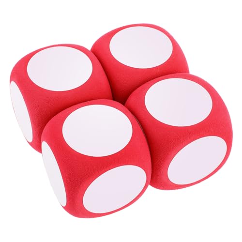ORFOFE 4 Stück Große Beschreibbare Schaumstoffwürfel DIY Runde Würfel Leicht und Tragbar für Unterricht Spiele Party Vielseitige Spielwürfel für Erwachsene ORFOFE 4 Stück Große Beschreibbare Schaumstoffwürfel DIY Runde Würfel Leicht und Tragbar für Unterricht Spiele Party Vielseitige Spielwürfel für Erwachsene von ORFOFE