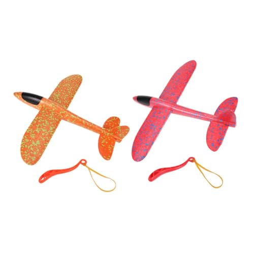ORFOFE 4 Stück Handwurf-katapultflugzeug Katapult Flugzeug Kinderkatapultflugzeug Fliegendes Segelflugzeug Für Kunstflugzeug Segelflugzeug Kinderflugzeugspielzeug Schaum von ORFOFE