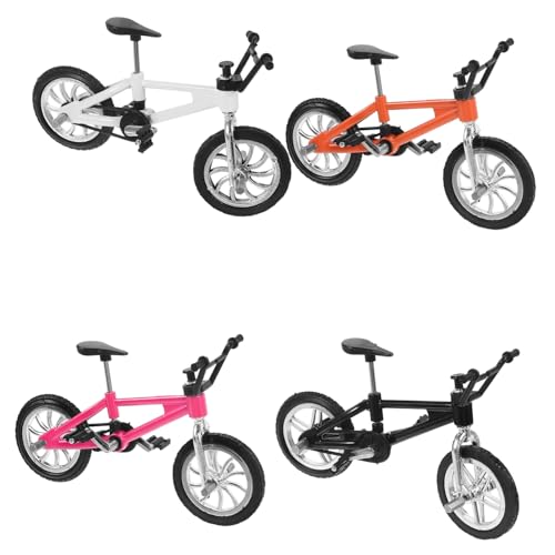 ORFOFE 4 Stück Miniatur Mountainbike Modell aus Langlebiger Legierung Farbenfrohe Finger Fahrrad Spielzeuge für Sammler und Dekoration Robuste Modelle für Erwachsene ORFOFE 4 Stück Miniatur Mountainbike Modell aus Langlebiger Legierung Farbenfrohe Finger Fahrrad Spielzeuge für Sammler und Dekoration Robuste Modelle für Erwachsene von ORFOFE
