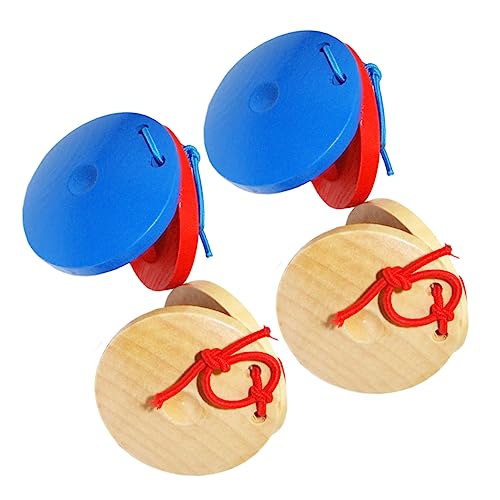 ORFOFE 4 Stück Percussion-Resonanzboden kinderinstrumente musikinstrumente Musikspielzeug Instrument Kastagnetten aus Holz Vorschulspielzeug hölzern ORFOFE 4 Stück Percussion-Resonanzboden kinderinstrumente musikinstrumente Musikspielzeug Instrument Kastagnetten aus Holz Vorschulspielzeug hölzern von ORFOFE