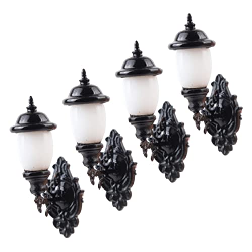 ORFOFE 4 Stücke Sand Tisch Mini Lampe Modell Decor Schwarz Weiß Licht 187 Miniatur Licht Set ORFOFE 4 Stücke Sand Tisch Mini Lampe Modell Decor Schwarz Weiß Licht 187 Miniatur Licht Set von ORFOFE