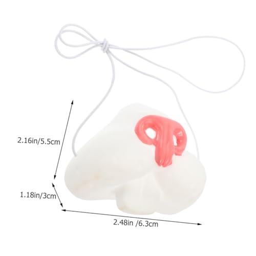 ORFOFE 4 Stück Teiliges Bunny Nose Elastisch und Sicher Realistische Hasen nasen attrappen für Cosplay Frühlings party Karneval und Halloween Leicht Farblich Passend für Erwachsene ORFOFE 4 Stück Teiliges Bunny Nose Elastisch und Sicher Realistische Hasen nasen attrappen für Cosplay Frühlings party Karneval und Halloween Leicht Farblich Passend für Erwachsene von ORFOFE