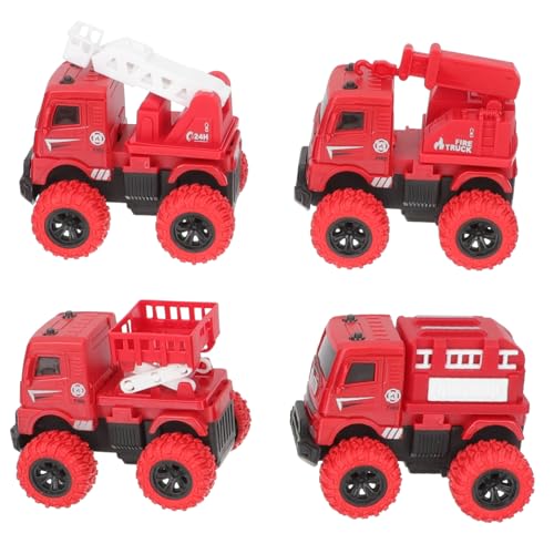 ORFOFE 4 Stück Teiliges Feuerwehrfahrzeuge Friktionsantrieb Handliche Leichtes Robustes Kunststoffspielzeug Für Kleinkinder Ab Jahren Geeignet Zum Greifen und Muskeltraining ORFOFE 4 Stück Teiliges Feuerwehrfahrzeuge Friktionsantrieb Handliche Leichtes Robustes Kunststoffspielzeug Für Kleinkinder Ab Jahren Geeignet Zum Greifen und Muskeltraining von ORFOFE