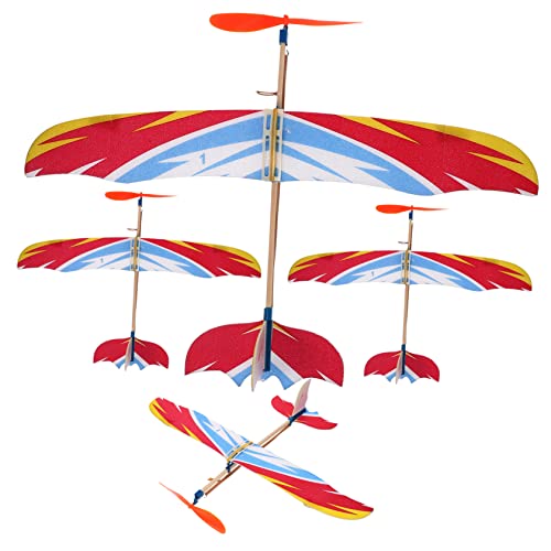 ORFOFE 4 Stück Teiliges Flugzeugspielzeug Kreative Schaumstoffgleiter für Jungen Outdoor Fördert Praktische Fähigkeiten und Spaß Beim ORFOFE 4 Stück Teiliges Flugzeugspielzeug Kreative Schaumstoffgleiter für Jungen Outdoor Fördert Praktische Fähigkeiten und Spaß Beim von ORFOFE