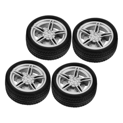 ORFOFE 4 Stück Teiliges Gummiräder Bohrung DIY Auto Räder für Kreatives Lernspielzeug Hand Auge Koordination ORFOFE 4 Stück Teiliges Gummiräder Bohrung DIY Auto Räder für Kreatives Lernspielzeug Hand Auge Koordination von ORFOFE