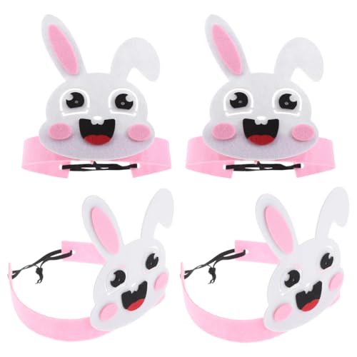 ORFOFE 4 Stück Teiliges Hasenohren Haarreif für Niedliches Kaninchen Stirnband Robustes Material Detailverliebt Verarbeitet für Osterfeiern Bühnenauftritte und Kostümpartys ORFOFE 4 Stück Teiliges Hasenohren Haarreif für Niedliches Kaninchen Stirnband Robustes Material Detailverliebt Verarbeitet für Osterfeiern Bühnenauftritte und Kostümpartys von ORFOFE