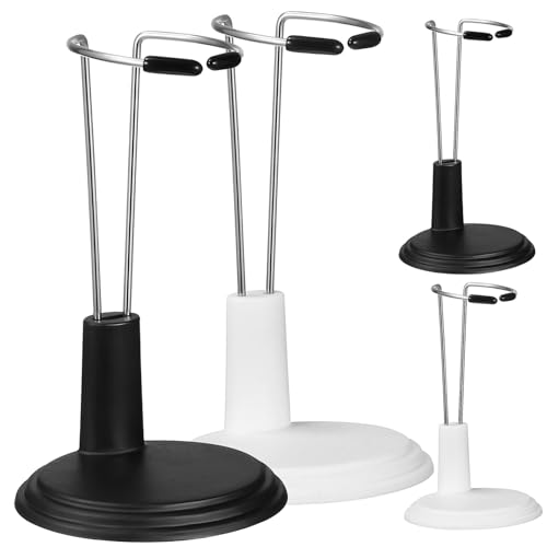 ORFOFE 4 Stück Teiliges Höhenverstellbar Tragbare Puppenhalterung Kreatives Doll Support Holder für Sammlung Shop Wohnraum Praktische Aufbewahrung von ORFOFE
