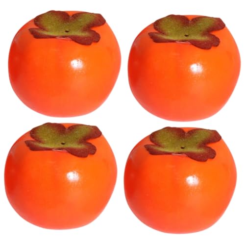 ORFOFE 4 Stück Teiliges Künstliche Deko aus Realistische Mini Fruchtmodelle Langlebig Vielseitig Einsetzbar für Küche und Innenbereich von ORFOFE