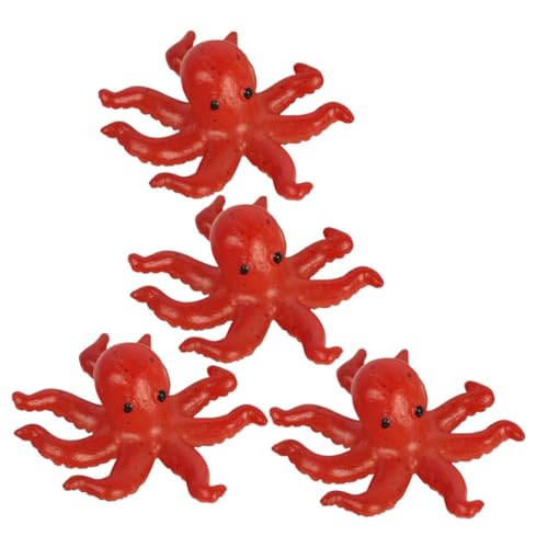 ORFOFE 4 Stück Teiliges Mini Modell Realistisch Simuliert Dekorative Spielfiguren für Schreibtisch Mini Garten Kleine Blumentöpfe Leicht Tragbar und Sammelbar von ORFOFE