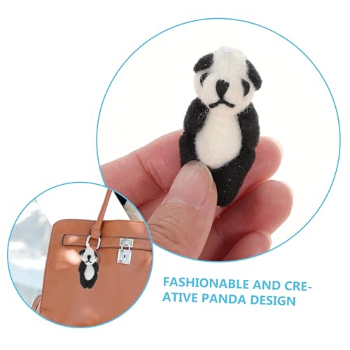ORFOFE 4 Stück Teiliges Mini Plüsch Panda Anhänger Kuscheltier Schlüsselanhänger Weiche Stofftier Panda Anhänger für Geschenk und Dekoration Hochwertiges Plüschmaterial Langlebig und ORFOFE 4 Stück Teiliges Mini Plüsch Panda Anhänger Kuscheltier Schlüsselanhänger Weiche Stofftier Panda Anhänger für Geschenk und Dekoration Hochwertiges Plüschmaterial Langlebig und von ORFOFE