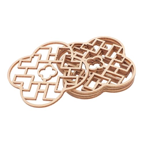 ORFOFE 4 Stück Teiliges Miniatur Holzfenster Modell mit Beweglichen Teilen Filigrane Chinesische Fensterrahmen für Puppenhaus DIY Basteln und Architekturmodell Zubehör ORFOFE 4 Stück Teiliges Miniatur Holzfenster Modell mit Beweglichen Teilen Filigrane Chinesische Fensterrahmen für Puppenhaus DIY Basteln und Architekturmodell Zubehör von ORFOFE