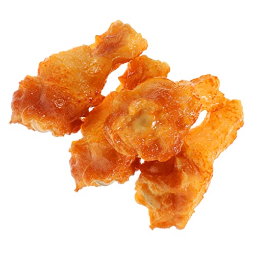 ORFOFE 4 Stück Teiliges Simulierte Hähnchenkeulen Realistische Dekoration für Gastronomie Tischdisplay Geeignet ORFOFE 4 Stück Teiliges Simulierte Hähnchenkeulen Realistische Dekoration für Gastronomie Tischdisplay Geeignet von ORFOFE