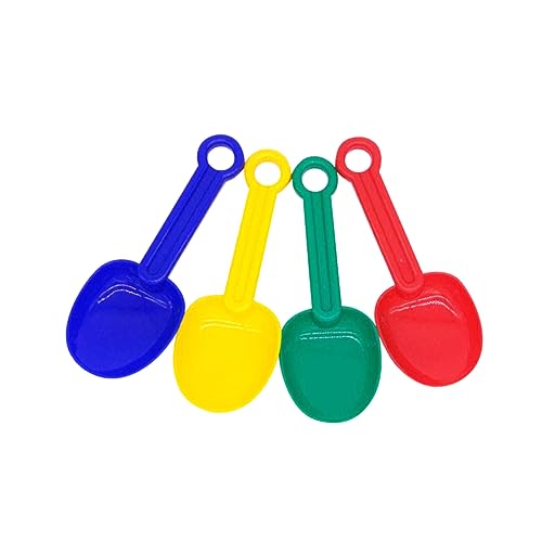 ORFOFE 4 Stück Teiliges Strandspielzeug Bunte Sandschaufeln Sanddredging Sicher und Langlebig für Outdoor Strandspiel Jungen Mädchen von ORFOFE