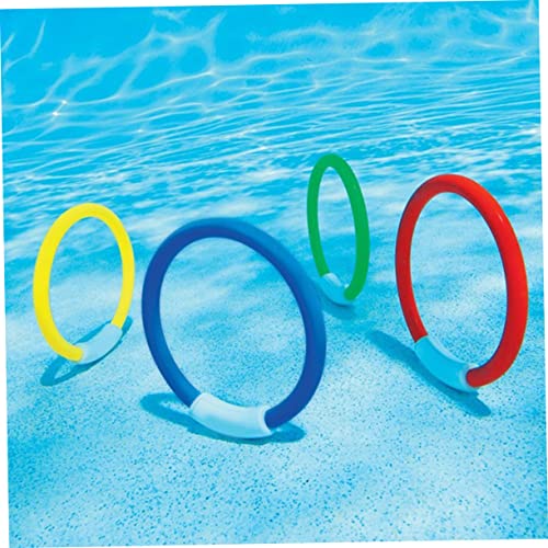 ORFOFE 4 Stück Teiliges Tauchring Buntes Wasserspielzeug zum Greifen Leicht und Sicher Fördert Bewegung und Spaß im Schwimmbad für Jungen und Mädchen Zufällige Farbe Zufällige Farbe ORFOFE 4 Stück Teiliges Tauchring Buntes Wasserspielzeug zum Greifen Leicht und Sicher Fördert Bewegung und Spaß im Schwimmbad für Jungen und Mädchen Zufällige Farbe Zufällige Farbe von ORFOFE