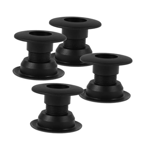 ORFOFE 4 Stück Teiliges Tischfußball Ersatzteile Foosball Lagerbuchsen mit Stahlkugeln Stabile Kunststoff Rod Lager für Fußballtisch Einfache Montage Schwarzes Minimalistisches Design ORFOFE 4 Stück Teiliges Tischfußball Ersatzteile Foosball Lagerbuchsen mit Stahlkugeln Stabile Kunststoff Rod Lager für Fußballtisch Einfache Montage Schwarzes Minimalistisches Design von ORFOFE