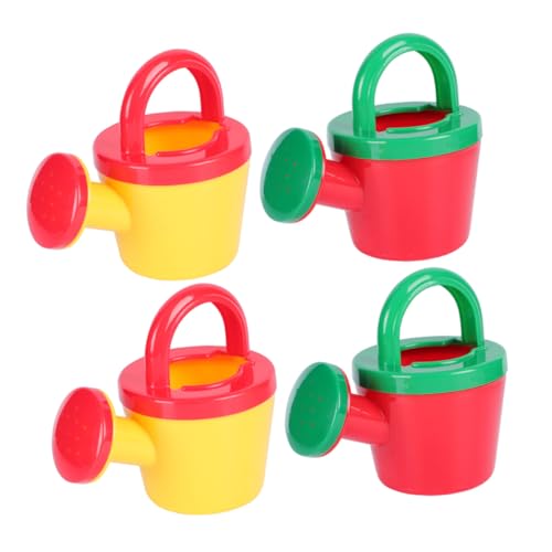 ORFOFE 4 Stück Teiliges Wasserspritzspielzeug für Mini gießkannen aus Sicherem Pp Material Bade Strandspielzeug mit Wassersprühfunktion für Junge Mädchen und Kleinkinder Buntes von ORFOFE