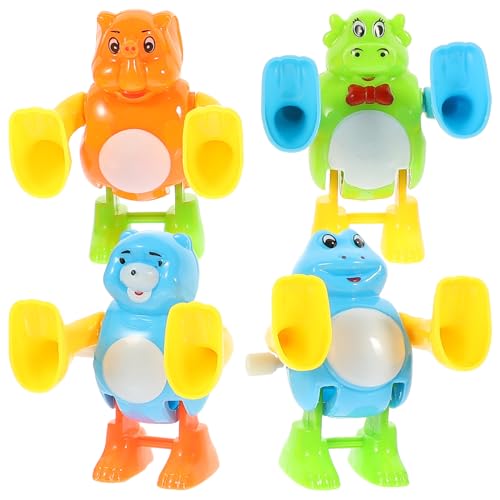 ORFOFE 4 Stück Teiliges Wind up Aufziehspielzeug Lustige Verschleißfeste Kinderaccessoires Feinmotorik und Farberkennung Geschenk für Jungen Mädchen ORFOFE 4 Stück Teiliges Wind up Aufziehspielzeug Lustige Verschleißfeste Kinderaccessoires Feinmotorik und Farberkennung Geschenk für Jungen Mädchen von ORFOFE
