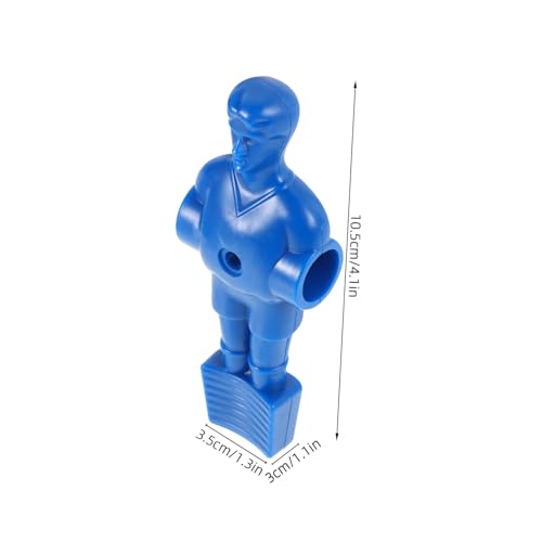 ORFOFE 4 Stück Tischfußball Spielerfiguren mit Austauschbaren Stabile Montage Realistische Spielfiguren für Foosball Zubehör Geeignet für Tischfußball Tischspiele von ORFOFE