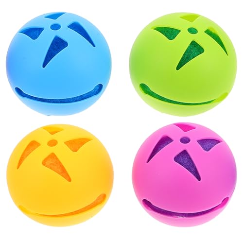 ORFOFE 4 Stück Wasser absorbierende Kugel Wasserssensorische Spielzeuge Sommerspaßspiele Wassereinweichbälle Kleinkind -Outdoor - Bade- und Poolspielzeug poolball Plüsch von ORFOFE
