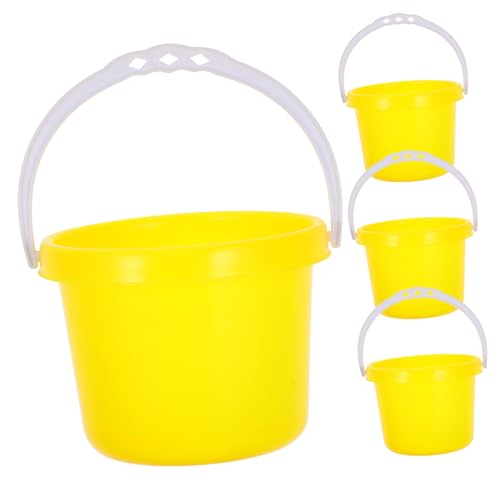 ORFOFE 4 Teiliges Sandspielzeug aus Sicherem Kunststoff Leichte Mini Eimer in Blau Rot Gelb für Strand Kindergarten und Wasserspiele Handlich für Kleine Hände Fördert ORFOFE 4 Teiliges Sandspielzeug aus Sicherem Kunststoff Leichte Mini Eimer in Blau Rot Gelb für Strand Kindergarten und Wasserspiele Handlich für Kleine Hände Fördert von ORFOFE