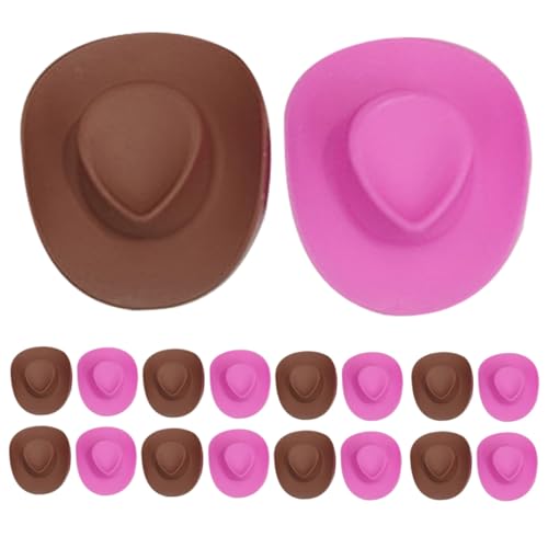 ORFOFE 40 Stück Teiliges Mini Cowboy Puppenhüte Miniatur Doll Headwear Filzähnliche Oberfläche Komfortabel für Puppenhaus Dekoration und DIY Bastelzubehör ORFOFE 40 Stück Teiliges Mini Cowboy Puppenhüte Miniatur Doll Headwear Filzähnliche Oberfläche Komfortabel für Puppenhaus Dekoration und DIY Bastelzubehör von ORFOFE