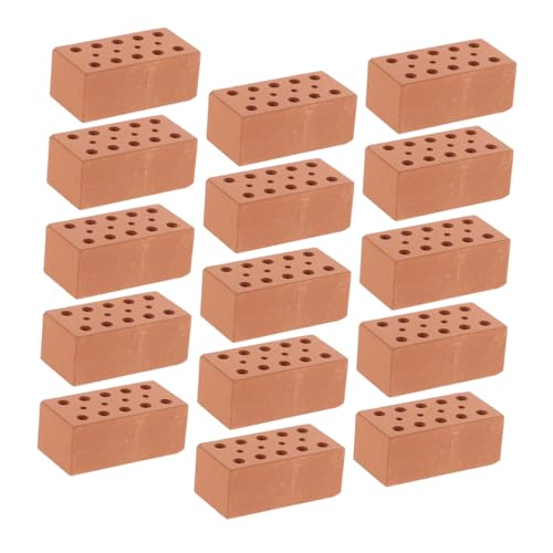 ORFOFE 40 Stück Teiliges Miniatur Mehrloch Ziegel Simulation Bausteine für DIY Architekturmodell Pädagogisches für Realistische Mini Ziegelsteine für Sandtisch und Modellbau ORFOFE 40 Stück Teiliges Miniatur Mehrloch Ziegel Simulation Bausteine für DIY Architekturmodell Pädagogisches für Realistische Mini Ziegelsteine für Sandtisch und Modellbau von ORFOFE