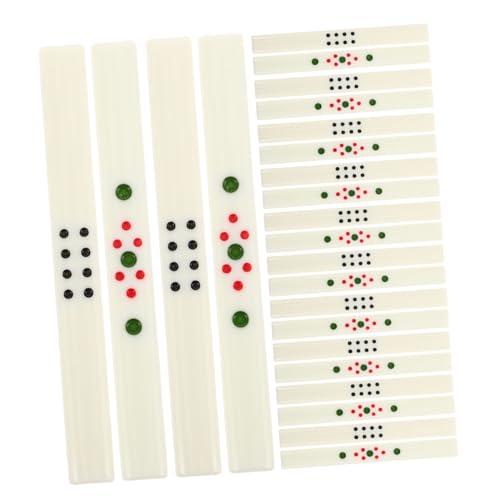 ORFOFE 44 Stück Teiliges Mahjong Punktestab aus Langlebigem Material Vielseitig Kompatibel mit Chinesischen Spieltischen Fein Verarbeitet für Präzises Zählen und Verbessertes ORFOFE 44 Stück Teiliges Mahjong Punktestab aus Langlebigem Material Vielseitig Kompatibel mit Chinesischen Spieltischen Fein Verarbeitet für Präzises Zählen und Verbessertes von ORFOFE