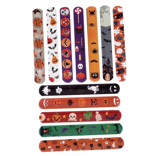 ORFOFE 48 Stück Pop Circle Armband Halloween Weiße Armbänder Partygeschenk Zubehör LED Snap Armbänder Partyzubehör Partygeschenke Zufällige Farbe ORFOFE 48 Stück Pop Circle Armband Halloween Weiße Armbänder Partygeschenk Zubehör LED Snap Armbänder Partyzubehör Partygeschenke Zufällige Farbe von ORFOFE