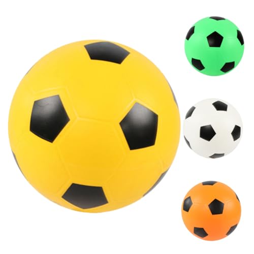 ORFOFE 4Stücke Soft Fußballspielzeug für Leiser Fußball für Outdoor Aktivitäten Sicher und Tragbar für Drinnen und Draußen von ORFOFE