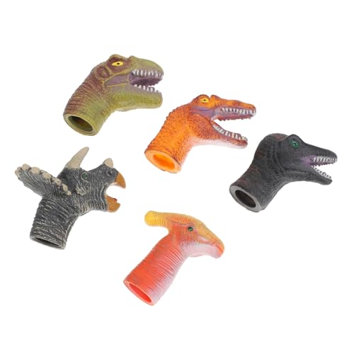 ORFOFE 5 Stück Dinosaurier Fingerpuppen Teiliges für Vorschule Interaktive Handpuppen Lustige Tierfiguren zur Sprachförderung und Geschichtenzeit ORFOFE 5 Stück Dinosaurier Fingerpuppen Teiliges für Vorschule Interaktive Handpuppen Lustige Tierfiguren zur Sprachförderung und Geschichtenzeit von ORFOFE