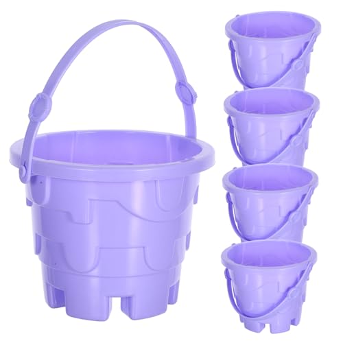 ORFOFE 5 Stück Kunststoff Burgfass Sandeimer Für Mini Eimer Sandeimer Für Strandspielzeug Kleinkinder Sand Und Wassertischspielzeug Mini Strandeimer Kleine Zufällige Farbe ORFOFE 5 Stück Kunststoff Burgfass Sandeimer Für Mini Eimer Sandeimer Für Strandspielzeug Kleinkinder Sand Und Wassertischspielzeug Mini Strandeimer Kleine Zufällige Farbe von ORFOFE