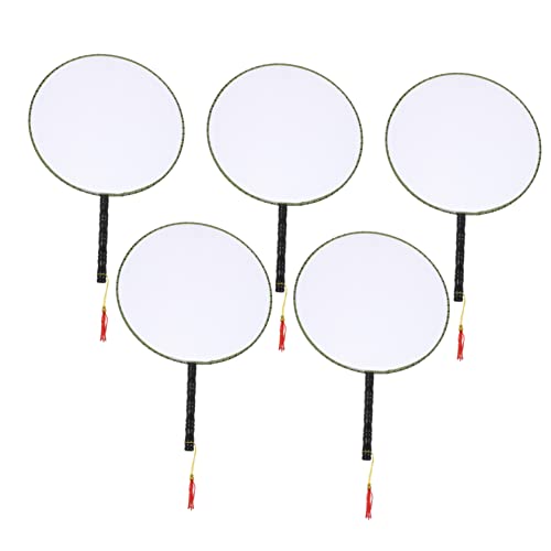 ORFOFE 5 Stück Teiliges Blanko Diy Malset Fächer aus Seide Handbemalbar Fördert Farberkennung und Feinmotorik Geeignet für Kindergarten und Kreative Geschenkideen ORFOFE 5 Stück Teiliges Blanko Diy Malset Fächer aus Seide Handbemalbar Fördert Farberkennung und Feinmotorik Geeignet für Kindergarten und Kreative Geschenkideen von ORFOFE