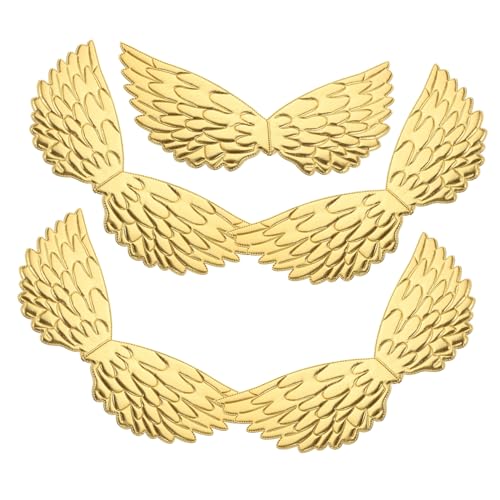 ORFOFE 5 Stück Teiliges Einhorn Flügel Goldfarben Feine Verarbeitung Kreative Flügelform Farbenfrohes Party Accessoire für Halloween Weihnachten Bühnenauftritte und Cosplay ORFOFE 5 Stück Teiliges Einhorn Flügel Goldfarben Feine Verarbeitung Kreative Flügelform Farbenfrohes Party Accessoire für Halloween Weihnachten Bühnenauftritte und Cosplay von ORFOFE