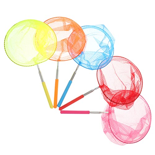 ORFOFE 5 Stück Teiliges Kinderschmetterlingsnetz aus Rostfreiem Stahl Ausziehbar und Leicht Strapazierfähiges Nylon Vielseitig Einsetzbar zum von Insekten Fischen für Outdoor Aktivitäten ORFOFE 5 Stück Teiliges Kinderschmetterlingsnetz aus Rostfreiem Stahl Ausziehbar und Leicht Strapazierfähiges Nylon Vielseitig Einsetzbar zum von Insekten Fischen für Outdoor Aktivitäten von ORFOFE