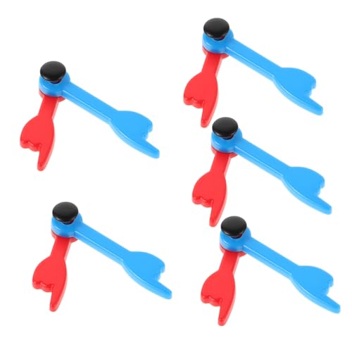 ORFOFE 5 Stück Teiliges Kinderuhrzeiger aus Kindersicheren Materialien DIY Uhrzeiger für Lernspiele Uhrzeiger Ersatzteile für Tischspiele Fördert Zeitverständnis und Eltern Junge Mädchen von ORFOFE