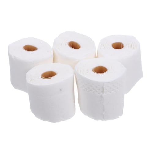 ORFOFE 5 Stück Teiliges Miniatur Toilettenpapier aus Papier Realistische Puppenhaus Deko Leicht und Tragbar Geeignet für Puppenhaus Zubehör und Raumdekoration und Vielseitig Arrangierbar ORFOFE 5 Stück Teiliges Miniatur Toilettenpapier aus Papier Realistische Puppenhaus Deko Leicht und Tragbar Geeignet für Puppenhaus Zubehör und Raumdekoration und Vielseitig Arrangierbar von ORFOFE