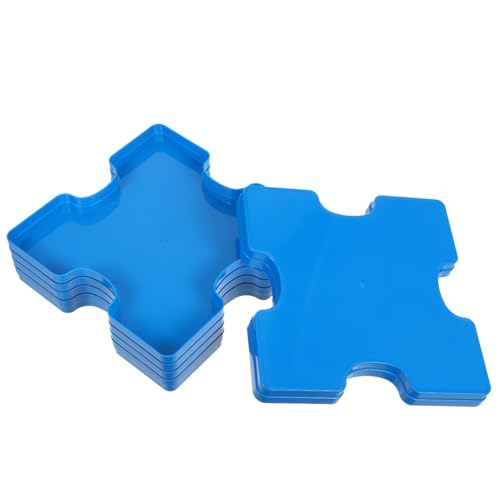 ORFOFE 5 Stück Teiliges Puzzle-sortier Stapelbaren Schalen und Deckeln zum Sortieren und Aufbewahren von Puzzleteilen Platzsparend Tragbar für DIY-projekte Geeignet von ORFOFE