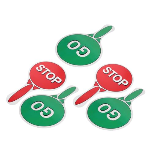 ORFOFE 5 Stück Teiliges Verkehrszeichen Beidseitig Rotes und Grünes Stop-go-handsignal Robust und Kinderfreundlich Leicht für Vorschule und Grundschule zur Verkehrsicherheitsbildung ORFOFE 5 Stück Teiliges Verkehrszeichen Beidseitig Rotes und Grünes Stop-go-handsignal Robust und Kinderfreundlich Leicht für Vorschule und Grundschule zur Verkehrsicherheitsbildung von ORFOFE