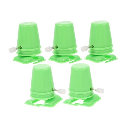 ORFOFE 5 Stück Teiliges mechanisches DIY Windup Roboter Langlebiger Kunststoff Mechanismus Einfach Zusammenzubauen Wiederverwendbar für Bastelprojekte und Ersatzteile von ORFOFE