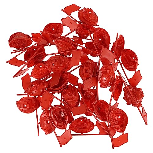 ORFOFE 50 Sätze Teiliges Rotes Flaggen Modell aus Kunststoff Einfache Miniatur Szene Dekoration Langlebiges Sandtisch Zubehör Farbenfrohe Spielzeugflaggen für Diorama und Heimdeko ORFOFE 50 Sätze Teiliges Rotes Flaggen Modell aus Kunststoff Einfache Miniatur Szene Dekoration Langlebiges Sandtisch Zubehör Farbenfrohe Spielzeugflaggen für Diorama und Heimdeko von ORFOFE
