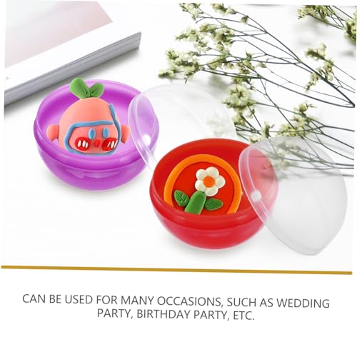 ORFOFE 50 Stück Bunte Befüllbare Kunststoffkugeln Wiederverwendbare Leere Spielzeugkapseln für Kaugummiautomaten Partygeschenke DIY Bastelprojekte Robust und Vielseitig Einsetzbar ORFOFE 50 Stück Bunte Befüllbare Kunststoffkugeln Wiederverwendbare Leere Spielzeugkapseln für Kaugummiautomaten Partygeschenke DIY Bastelprojekte Robust und Vielseitig Einsetzbar von ORFOFE