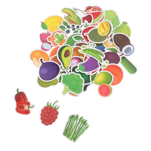 ORFOFE 50 Stück Bunte Cartoon Obst Gemüseaufkleber mit Namen für Lernen Scrapbooking Kreative Dekoration Geruchsneutral Vielseitig Verwendbar für Schule und Zuhause ORFOFE 50 Stück Bunte Cartoon Obst Gemüseaufkleber mit Namen für Lernen Scrapbooking Kreative Dekoration Geruchsneutral Vielseitig Verwendbar für Schule und Zuhause von ORFOFE