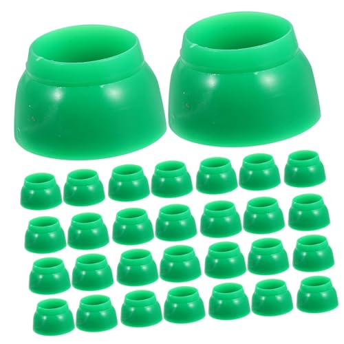 ORFOFE 50 Stück Kinderrutschen Schutzabdeckungen Spielplatz Schraubenbolzenabdeckungen Sicherheitsbolzenkappen Muttern Sicherheitsabdeckungen Schraubkappen Mutternabdeckung von ORFOFE