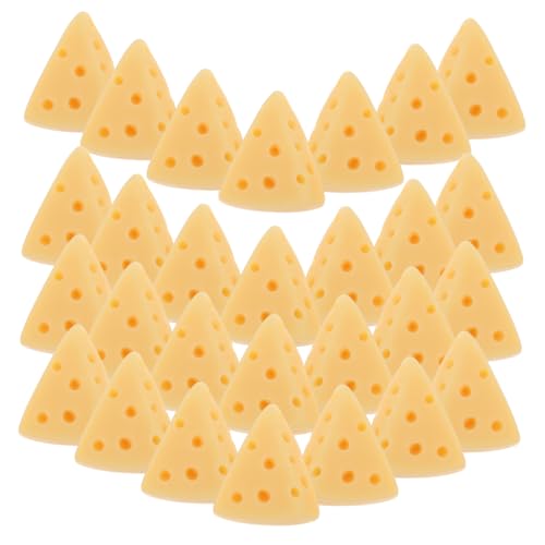 ORFOFE 50 Stück Miniatur Käse Modell DIY Charm Realistische Käse Figurine Bastelzubehör Fotorequisite für Schmuck Telefonhüllen und Dekoration ORFOFE 50 Stück Miniatur Käse Modell DIY Charm Realistische Käse Figurine Bastelzubehör Fotorequisite für Schmuck Telefonhüllen und Dekoration von ORFOFE